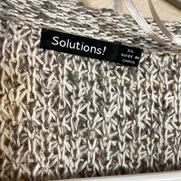 Crap Woven Long Cardigan XL - Picture 3 of 4